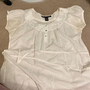 white peasant blouse
